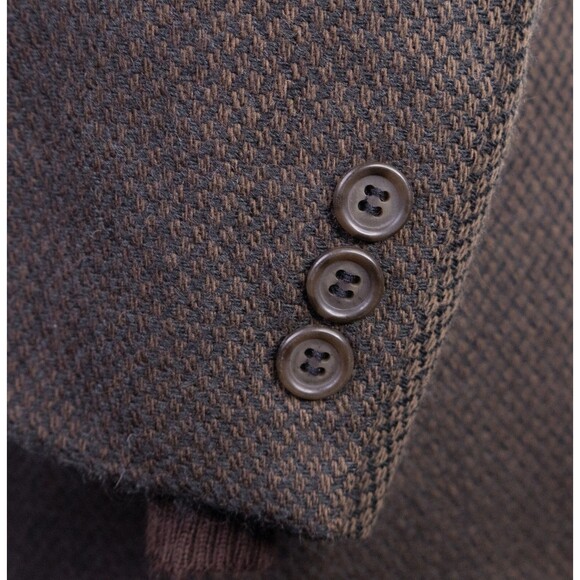 Daniel Hechter Sport Coat Mens 40R Tweed Textured Jacket Blazer Wool 2-Button - Picture 7 of 13